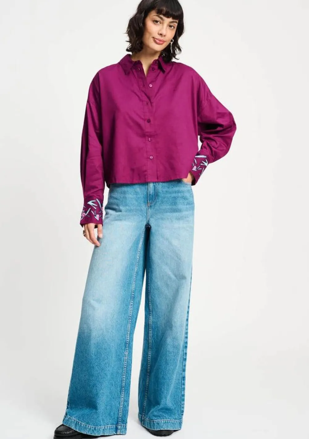 Blouses>POM AMSTERDAM BLOUSE Paars