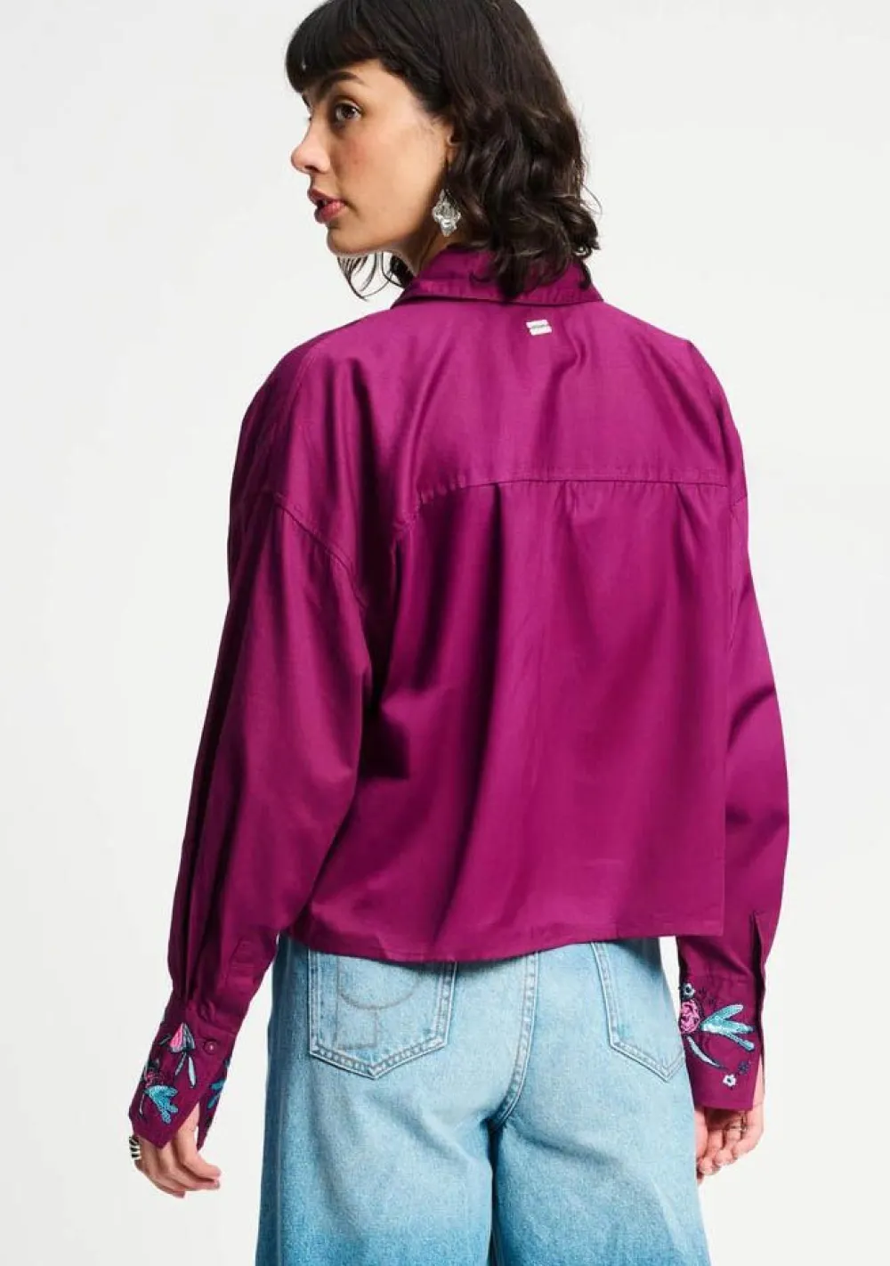 Blouses>POM AMSTERDAM BLOUSE Paars