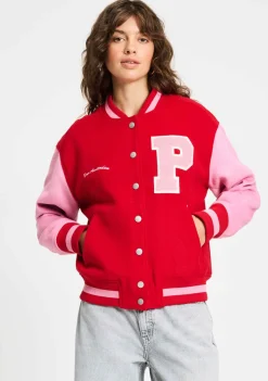 Blazers & Jasjes|Jassen>POM AMSTERDAM BOMBERJACK Rood