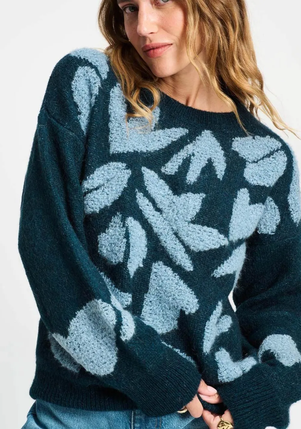 Truien>POM AMSTERDAM TRUI Blauw