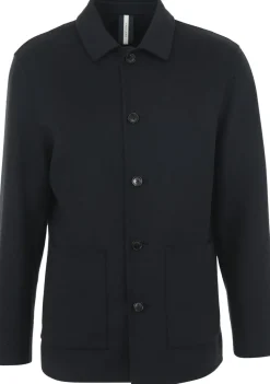 Overshirts>PROFUOMO OVERSHIRT Blauw