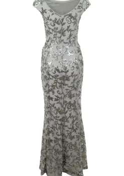 Gelegenheidskleding>RINASCIMENTO JURK Grijs