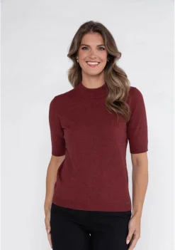 Truien>ROBERTO SARTO TRUI KORTE MOUW Rood