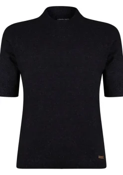 Truien>ROBERTO SARTO TRUI KORTE MOUW Zwart