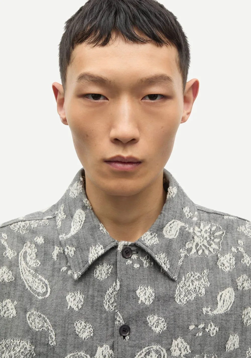 Overshirts>SAMSOE SAMSOE OVERSHIRT Grijs