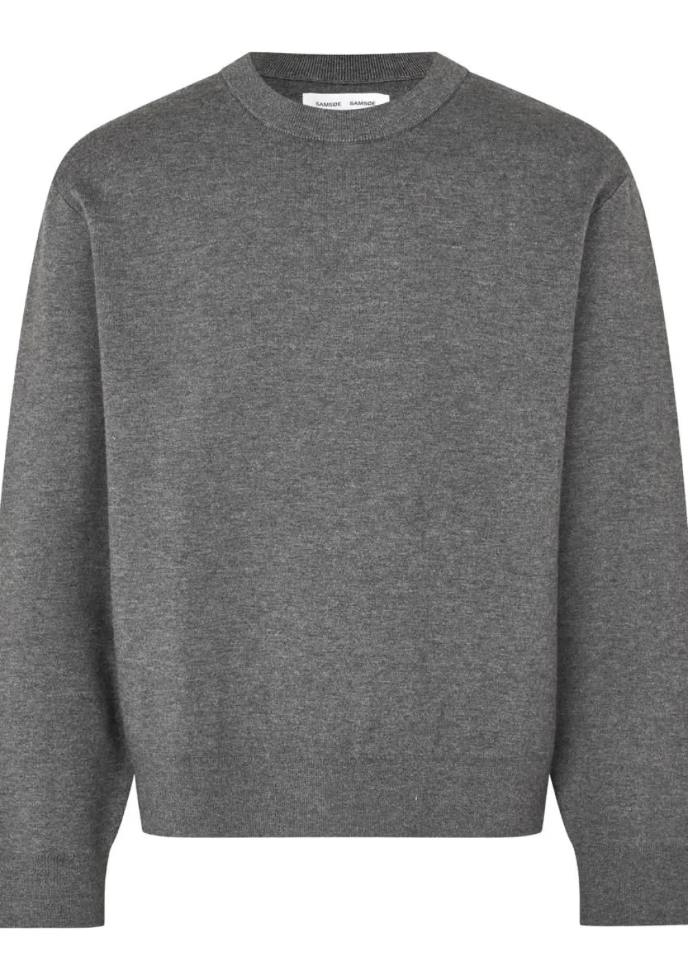 Truien>SAMSOE SAMSOE TRUI Grijs