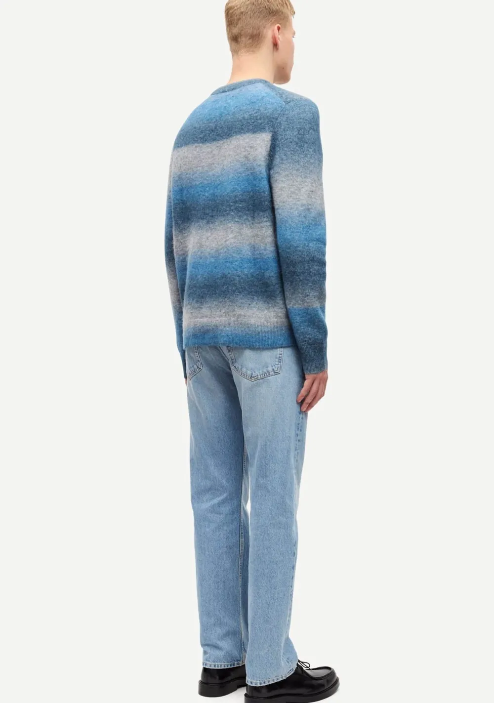 Truien>SAMSOE SAMSOE TRUI Blauw