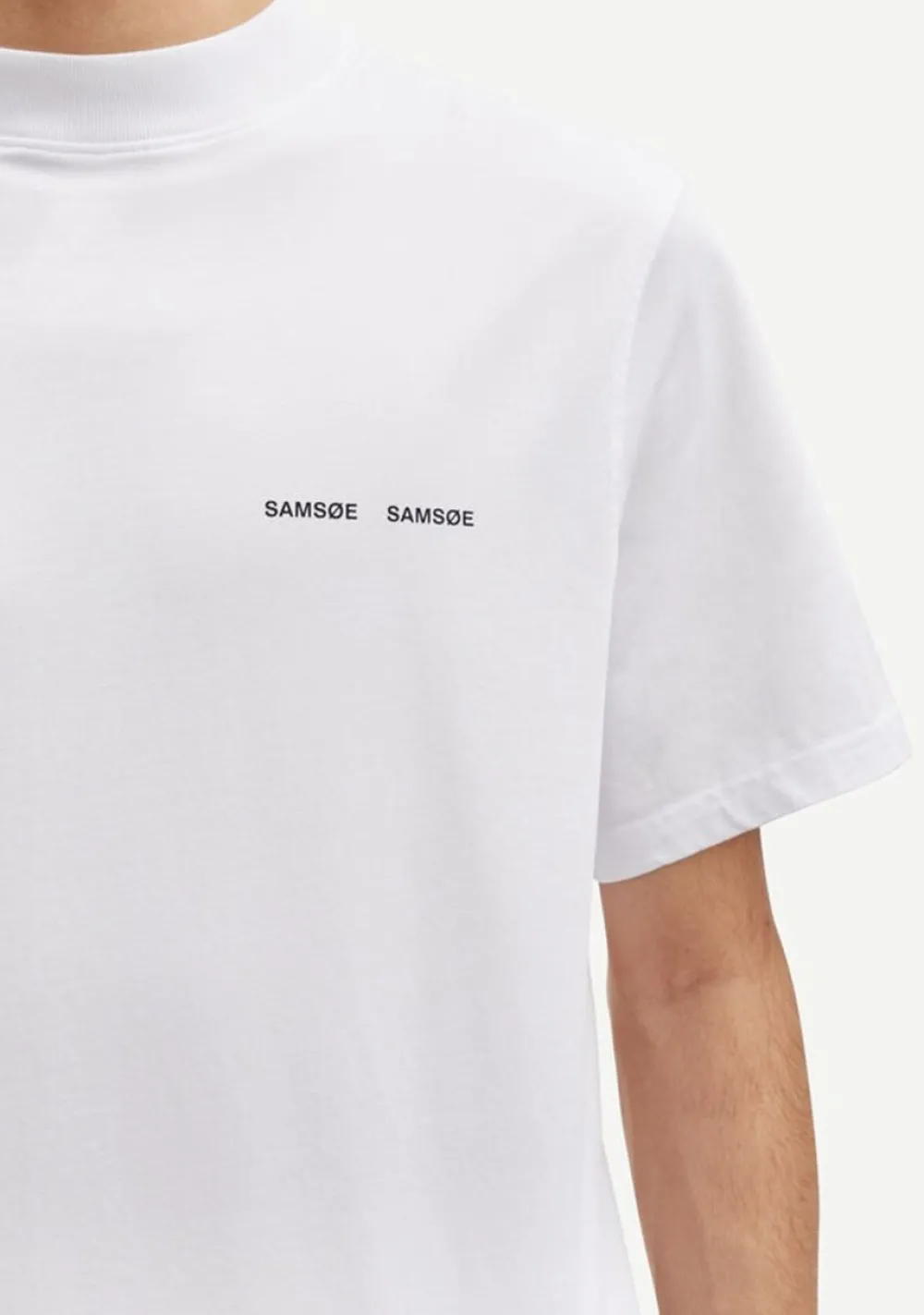 T-Shirts>SAMSOE SAMSOE TSHIRT Wit