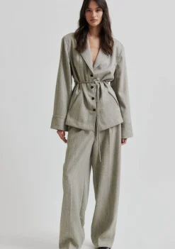 Blazers & Jasjes|Pakken & Co-Ords>SECOND FEMALE BLAZER Grijs