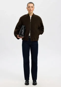 Blazers & Jasjes|Jassen>SELECTED FEMME BOMBERJACK Bruin