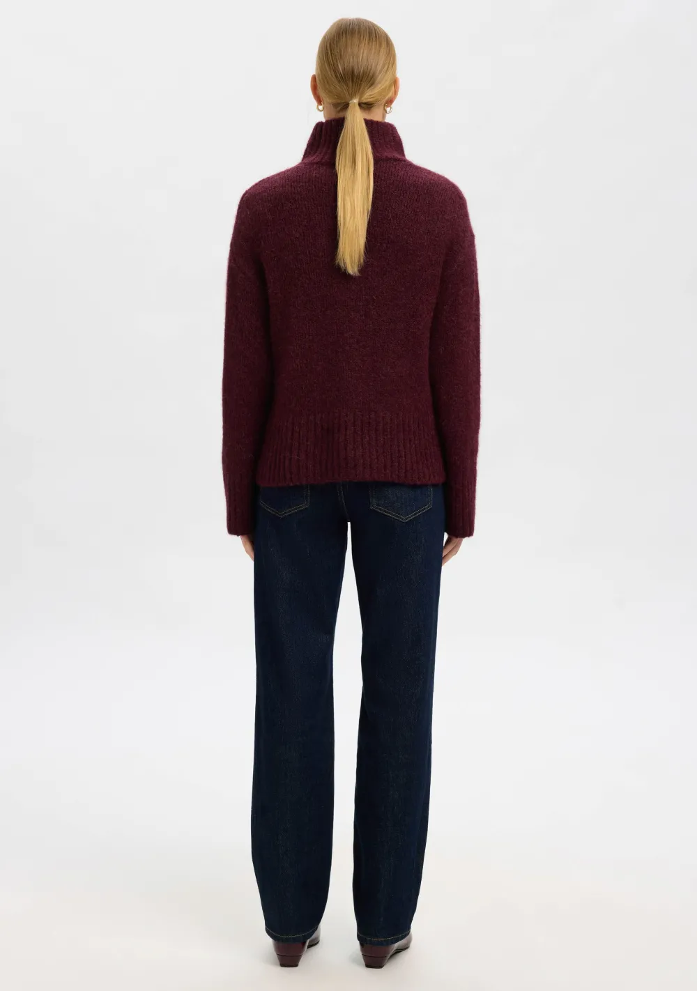 Truien>SELECTED FEMME COLTRUI Rood