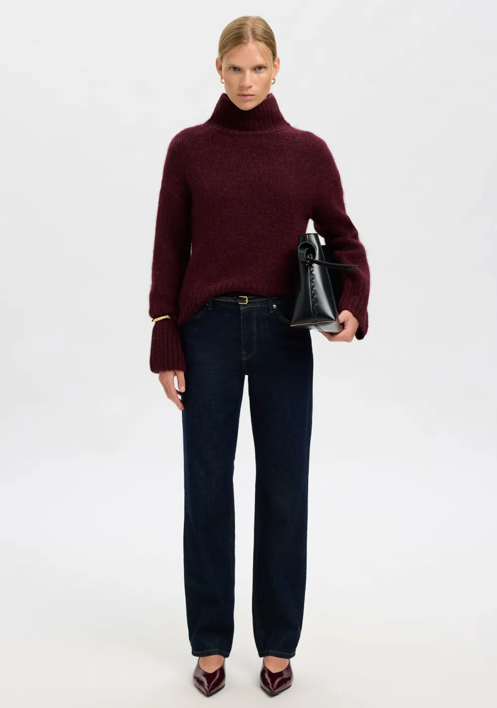 Truien>SELECTED FEMME COLTRUI Rood