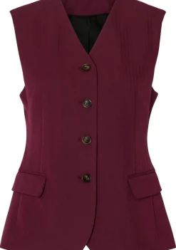 Gilets|Blazers & Jasjes>SELECTED FEMME GILET Rood