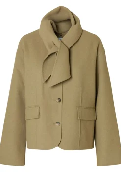 Blazers & Jasjes>SELECTED FEMME JASJE Groen