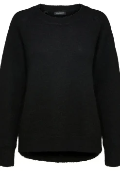 Truien>SELECTED FEMME TRUI Zwart