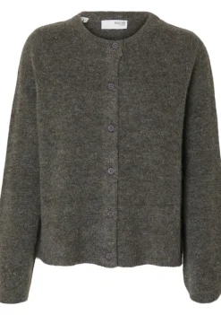 Vesten>SELECTED FEMME VEST Grijs