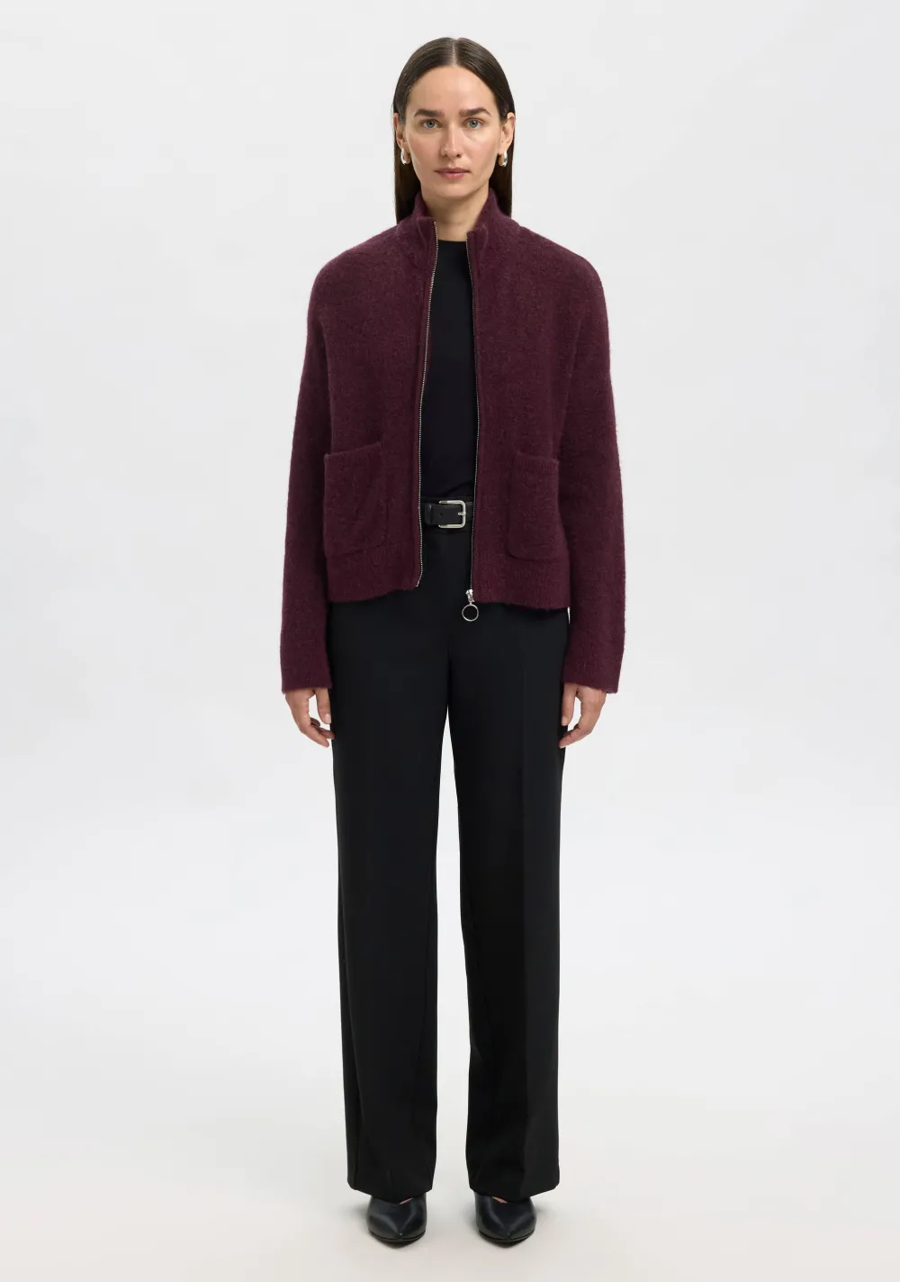 Vesten>SELECTED FEMME VEST Rood