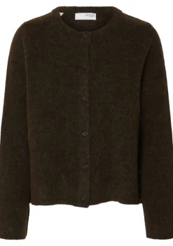 Vesten>SELECTED FEMME VEST Bruin