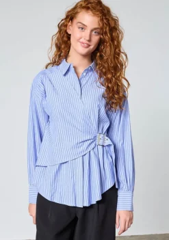 Blouses>SISTERS POINT BLOUSE Blauw