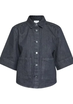 Blazers & Jasjes>SISTERS POINT DENIMJACK Zwart