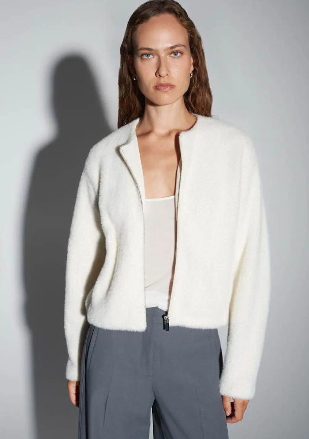 Vesten>SOMEDAY VEST Off white