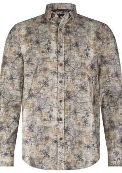 Overhemden>STATE OF ART OVERHEMD Beige