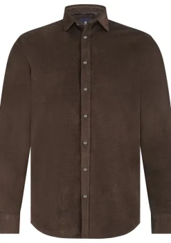 Overhemden>STATE OF ART OVERHEMD Bruin