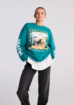 Sweaters|Truien>STIEGLITZ SWEATER Groen