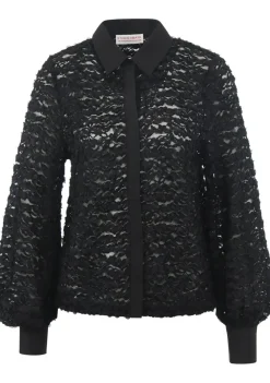 Pakken & Co-Ords|Blouses>STUDIO AMAYA BLOUSE Zwart