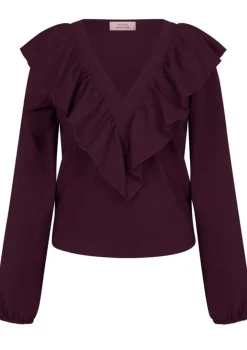 Pakken & Co-Ords|Blouses>STUDIO ANNELOES BLOUSE Paars