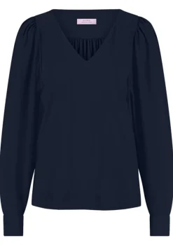 Blouses>STUDIO ANNELOES BLOUSE Blauw
