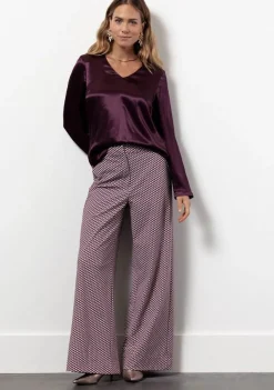 Blouses>STUDIO ANNELOES BLOUSE Paars