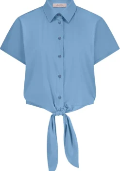 Blouses>STUDIO ANNELOES BLOUSE Blauw