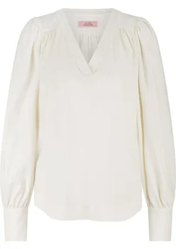 Pakken & Co-Ords|Blouses>STUDIO ANNELOES BLOUSE Off white