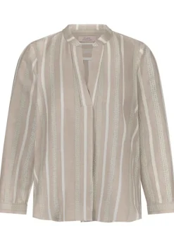 Blouses>STUDIO ANNELOES BLOUSE Beige