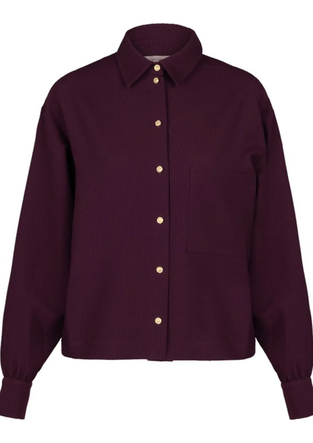 Pakken & Co-Ords|Blouses>STUDIO ANNELOES BLOUSE Paars