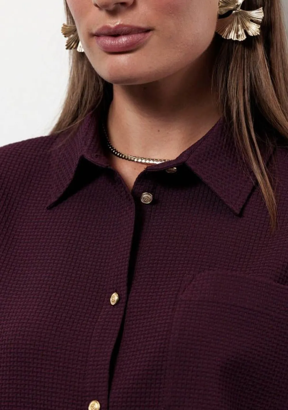 Pakken & Co-Ords|Blouses>STUDIO ANNELOES BLOUSE Paars