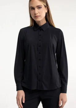 Blouses>STUDIO ANNELOES BLOUSE Zwart