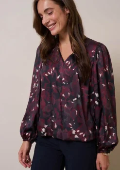 Blouses>STUDIO ANNELOES BLOUSE Rood
