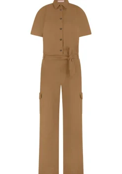 Jumpsuits>STUDIO ANNELOES JUMPSUIT Beige