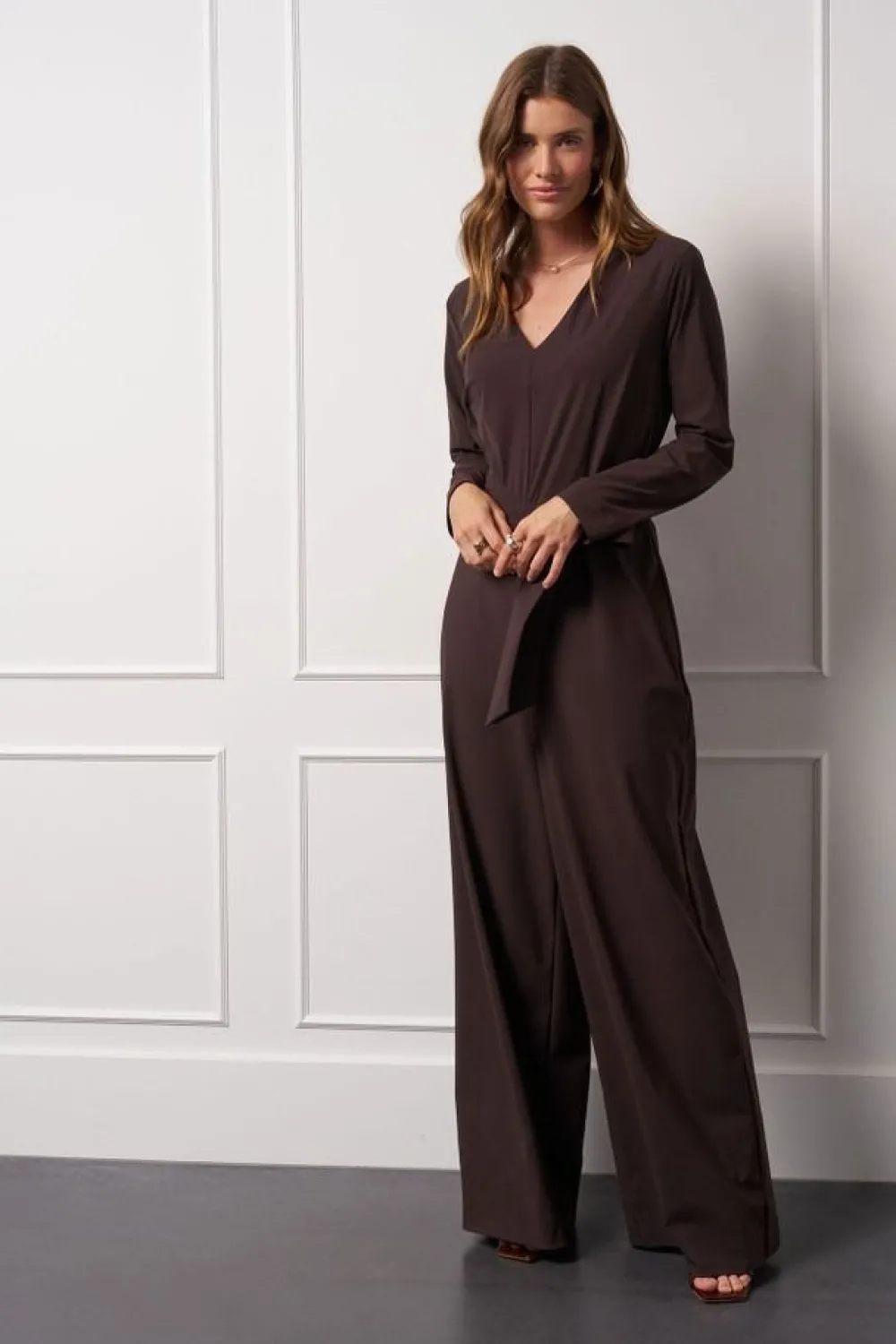 Jumpsuits>STUDIO ANNELOES JUMPSUIT Bruin