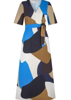 Jurken>STUDIO ANNELOES JURK Blauw