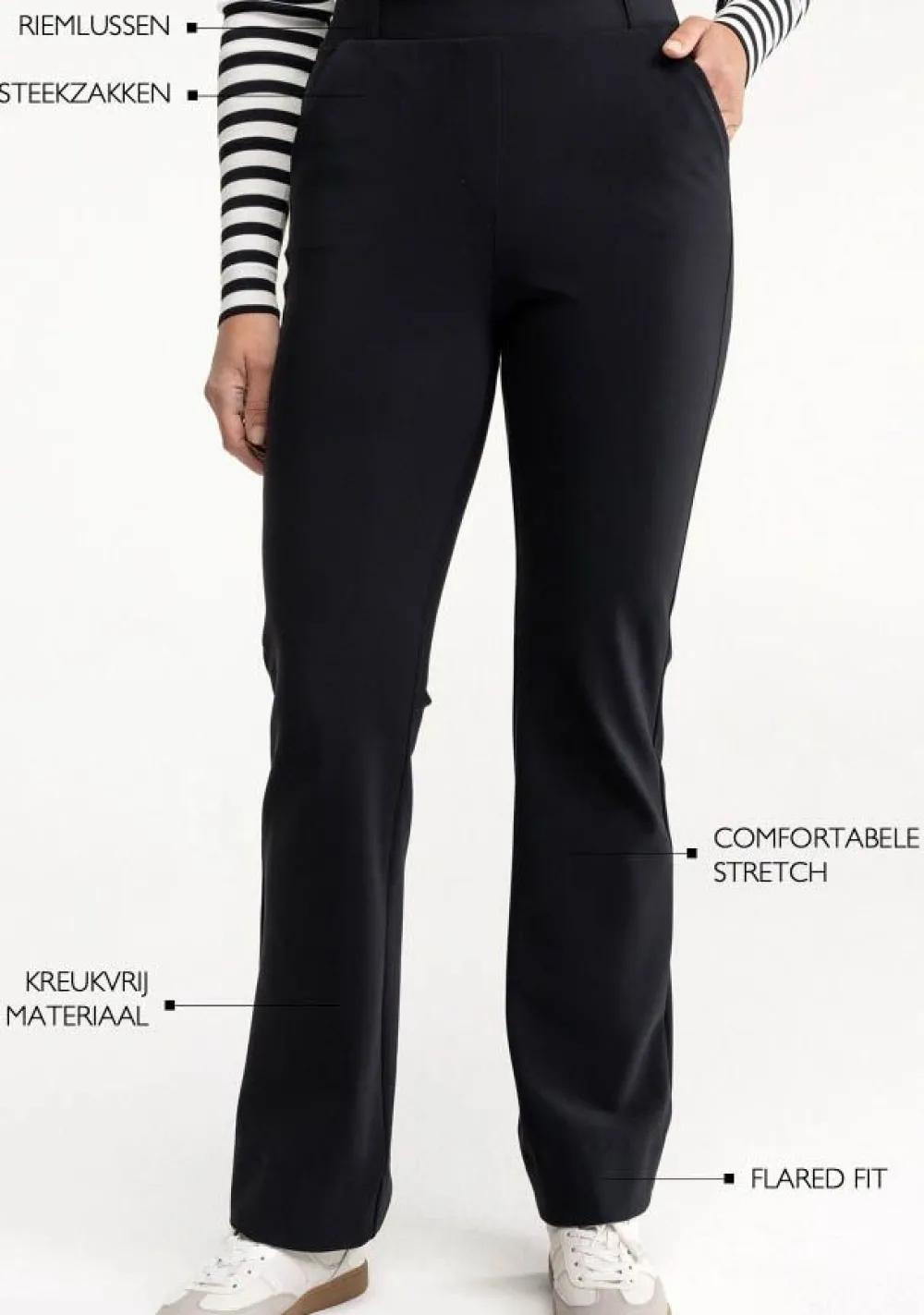 Broeken>STUDIO ANNELOES PANTALON