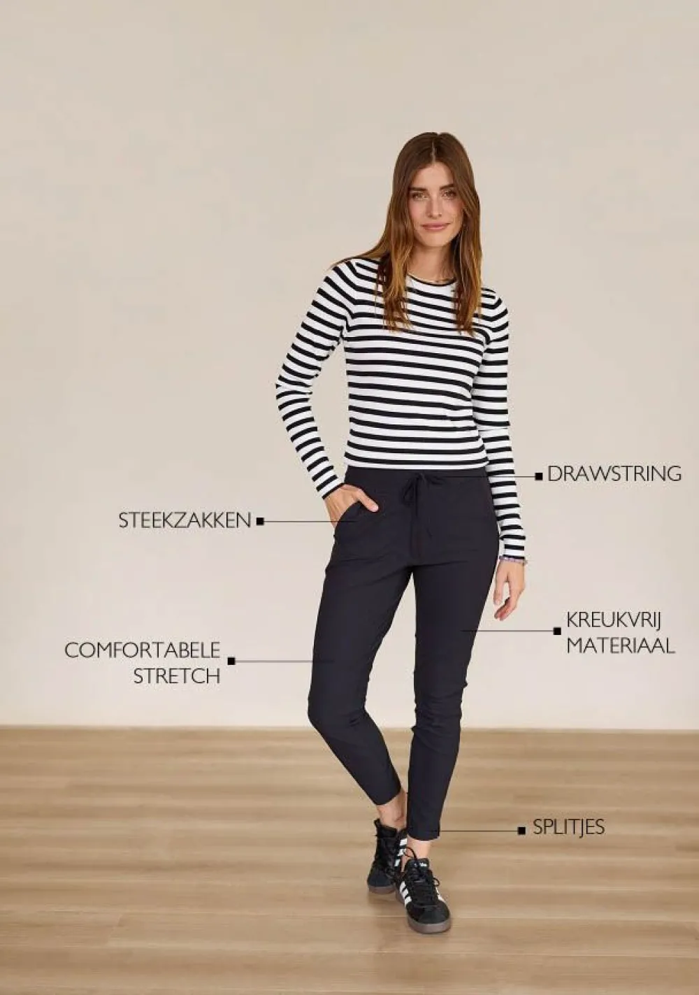 Broeken>STUDIO ANNELOES PANTALON