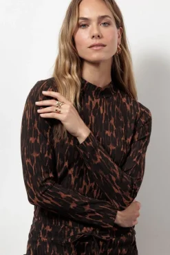 Shirts>STUDIO ANNELOES SHIRT Bruin