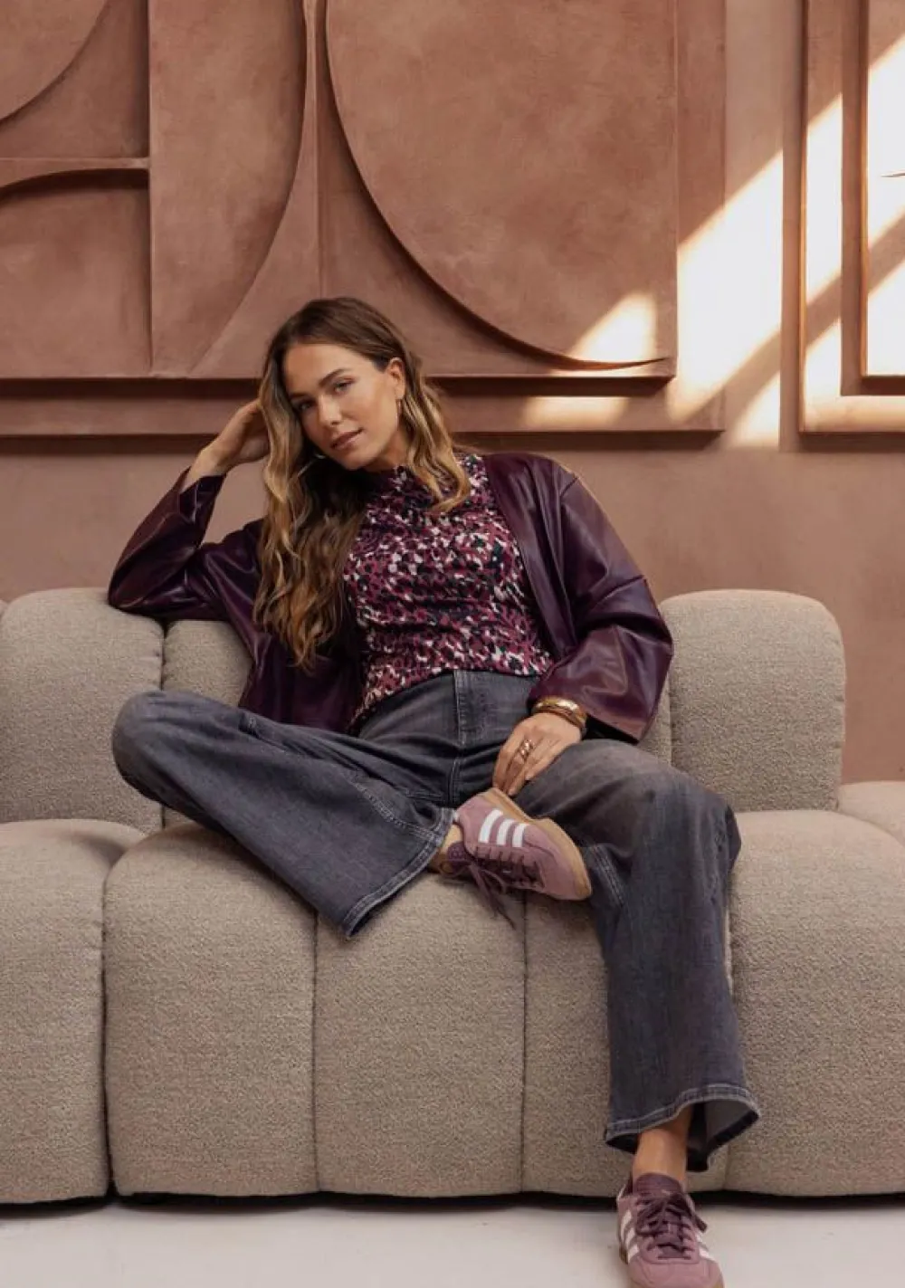 Shirts>STUDIO ANNELOES SHIRT Roze