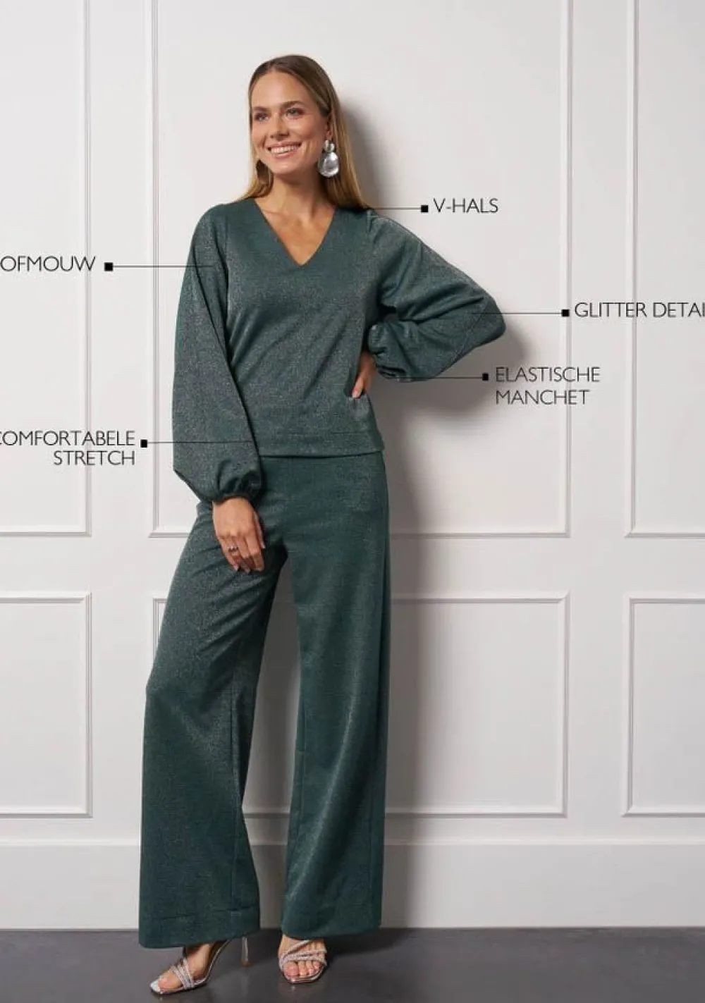 Pakken & Co-Ords|Shirts>STUDIO ANNELOES SHIRT Groen