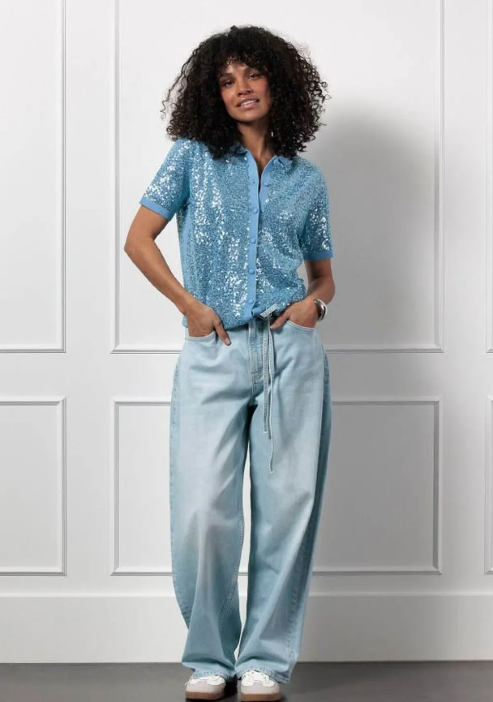 Vesten>STUDIO ANNELOES VEST Blauw