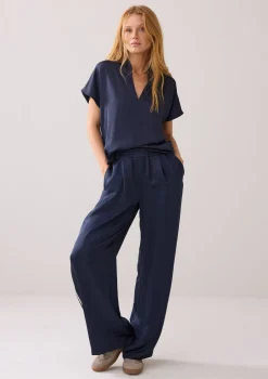 Blouses>SUMMUM BLOUSE Blauw