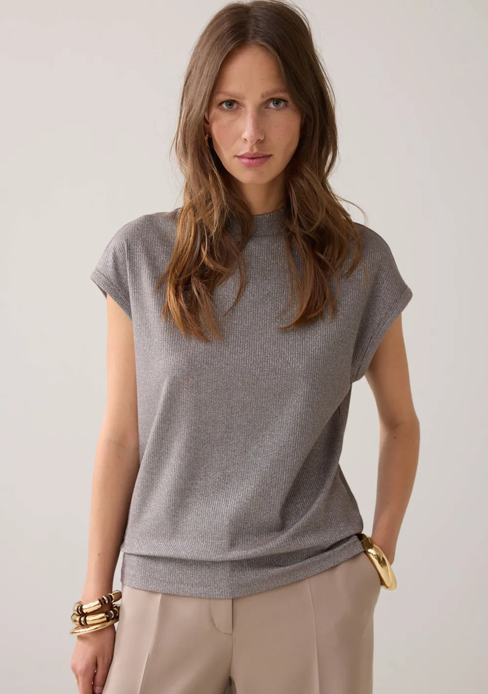 Shirts>SUMMUM SHIRT Beige